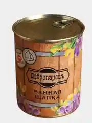 Шапка для бани в банке "Горячая штучка"