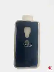 Синий силиконовый чехол Samsung J6, J6 Plus, Huawei Mate 20