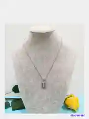 Золотой цепочка с кулоном замок золото / серебро