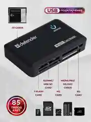 Универсальный картридер Optimus USB 2.0, 5 слотов