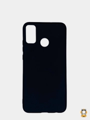 Чехол Huawei Honor 9X Lite, Хуавей Хонор 9Х Лайт черный, силиконовый