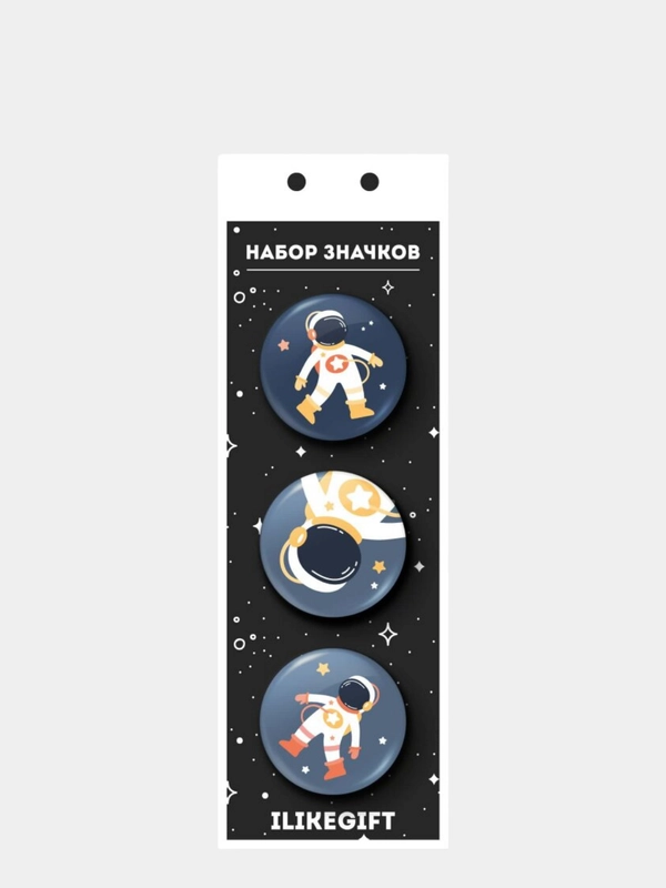Набор значков Spaceman
