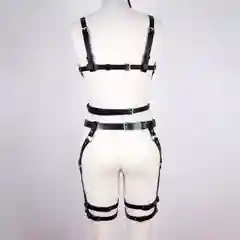 Черный портупея женская