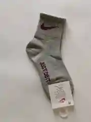 Серый меланж спортивные женские носки