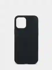 Черный силиконовый чехол MagSafe iPhone 12 и iPhone 12 Pro