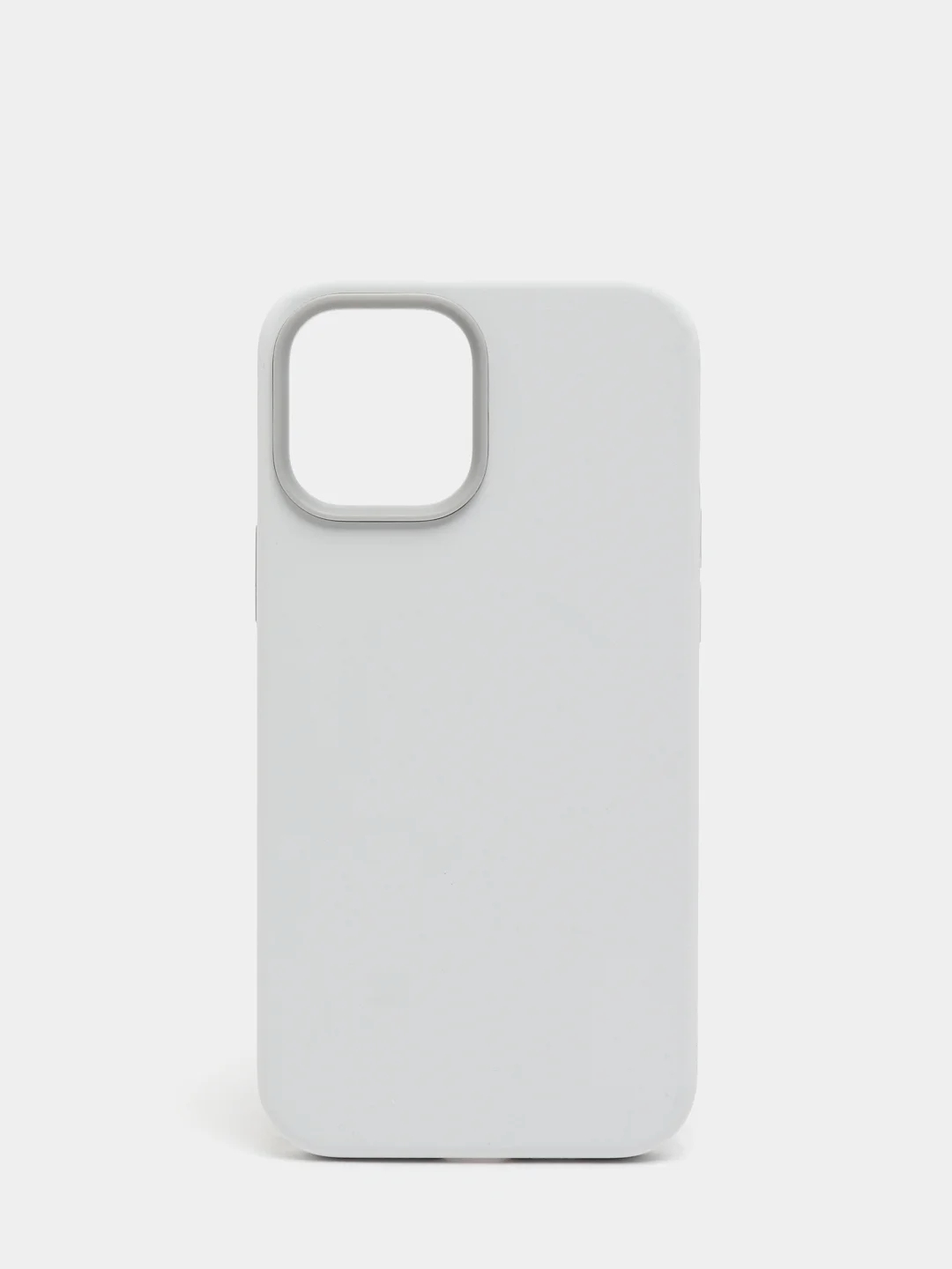 Белый силиконовый чехол MagSafe iPhone 12 и iPhone 12 Pro