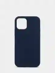 Темно-синий силиконовый чехол MagSafe iPhone 12 и iPhone 12 Pro