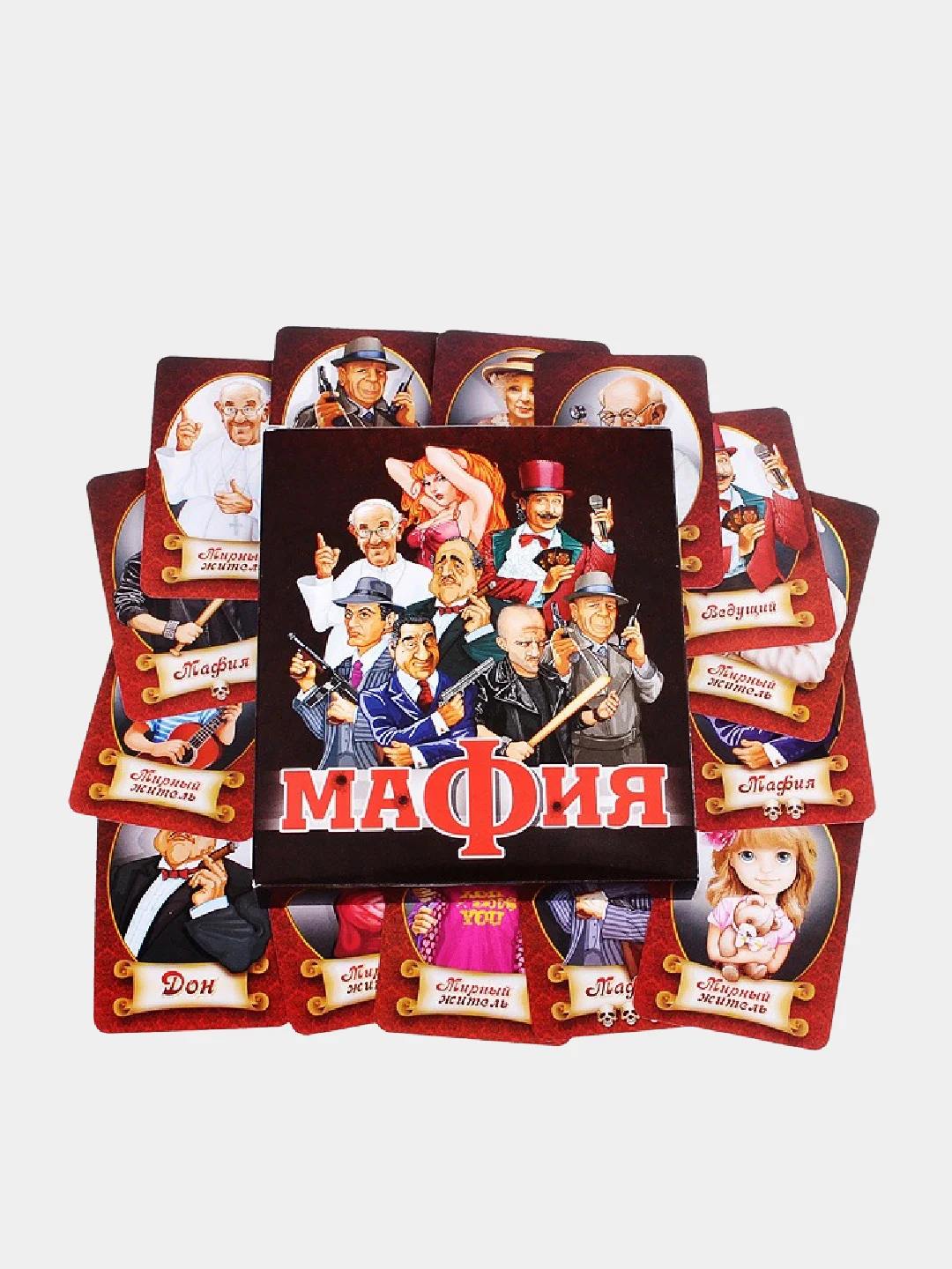 Настольная карточная игра "Мафия"