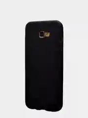 Белый чехол-накладка для Samsung серии А, пластик, Soft-touch