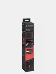 Игровой коврик Defender Black XXL 400x355x3 мм, ткань+резина