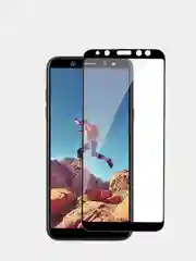 Черный защитное стекло 5D для SAMSUNG серии А, полная проклейка