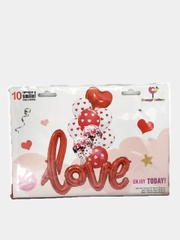 Набор шаров "love", 10 шаров