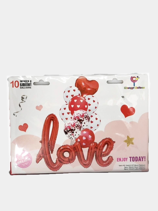 Набор шаров "love", 10 шаров