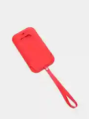 Красный чехол-конверт MagSafe из эко-кожи iPhone 12 Pro Max