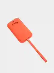 Оранжевый чехол-конверт MagSafe из эко-кожи iPhone 12 Pro Max