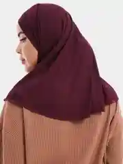 Капор, подшарфник, подхиджабник с нахлестом мусульманский