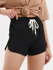 Черный женские шорты