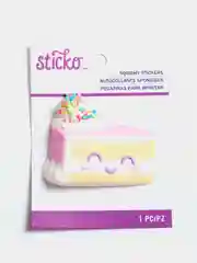 Объемный стикер Sticko Cake