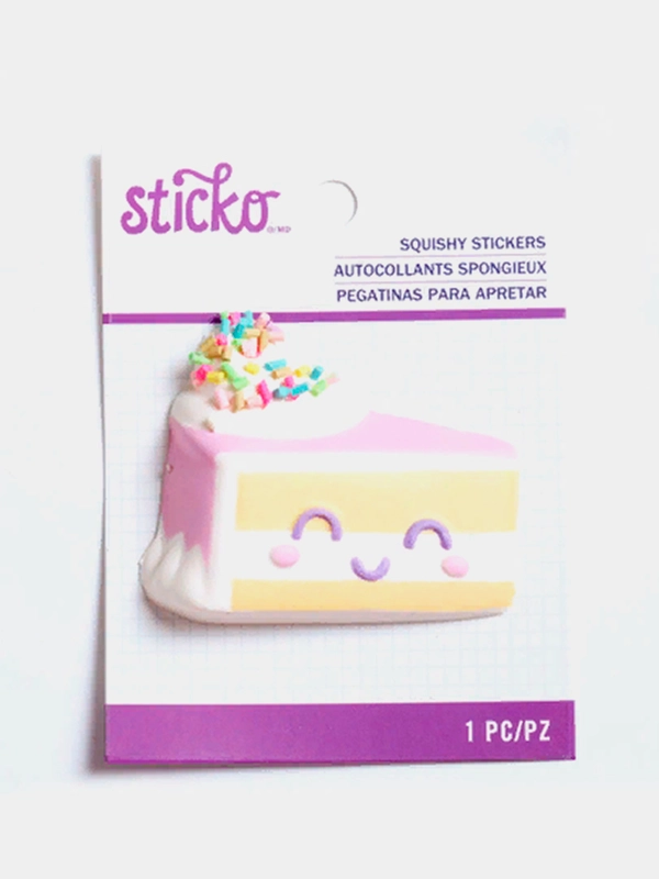 Объемный стикер Sticko Cake
