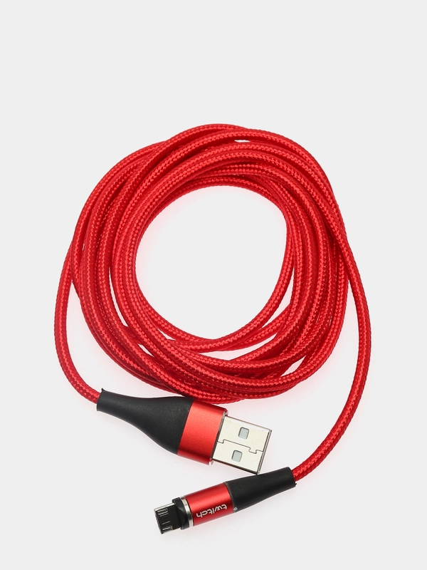 Кабель магнитный Twitch 2,4 А+, Micro, Type-C, Lightning, 2 м