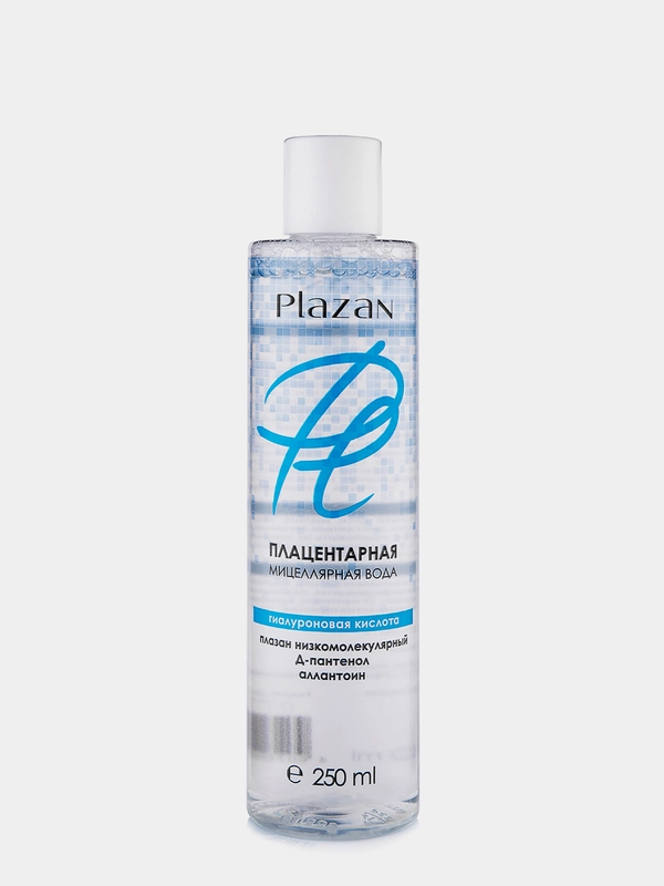 Мицеллярная вода. Очищающее средство для снятия макияжа Plazan, 250 mL