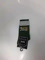 Зеленый носки с принтом