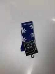 Синий носки с принтом