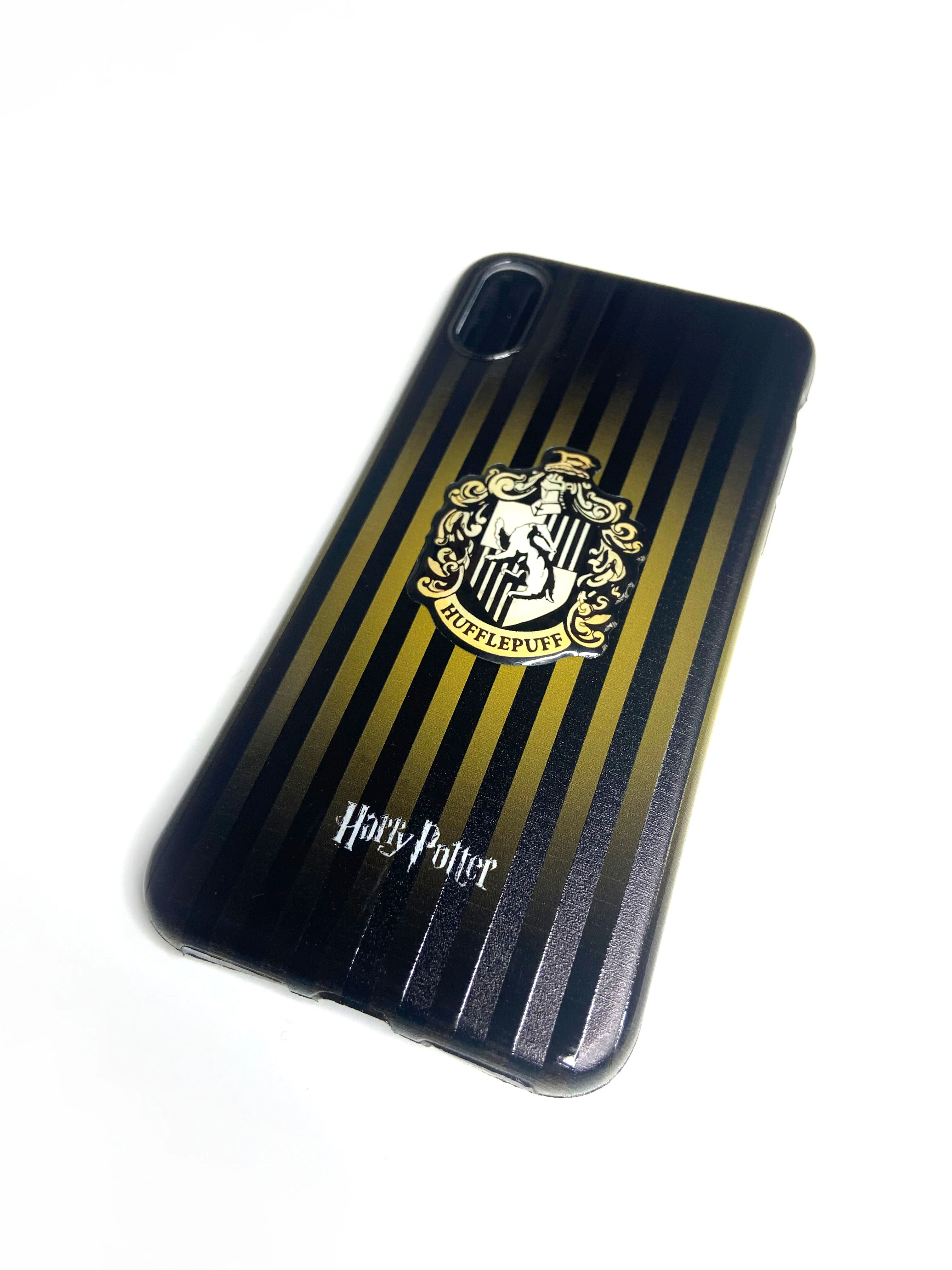 Желтый чехол с принтом " Harry Potter" для iPhone X / XS