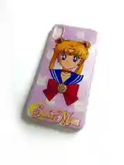 Пурпурный чехол для iPhone X/XS с принтом Sailor Moon