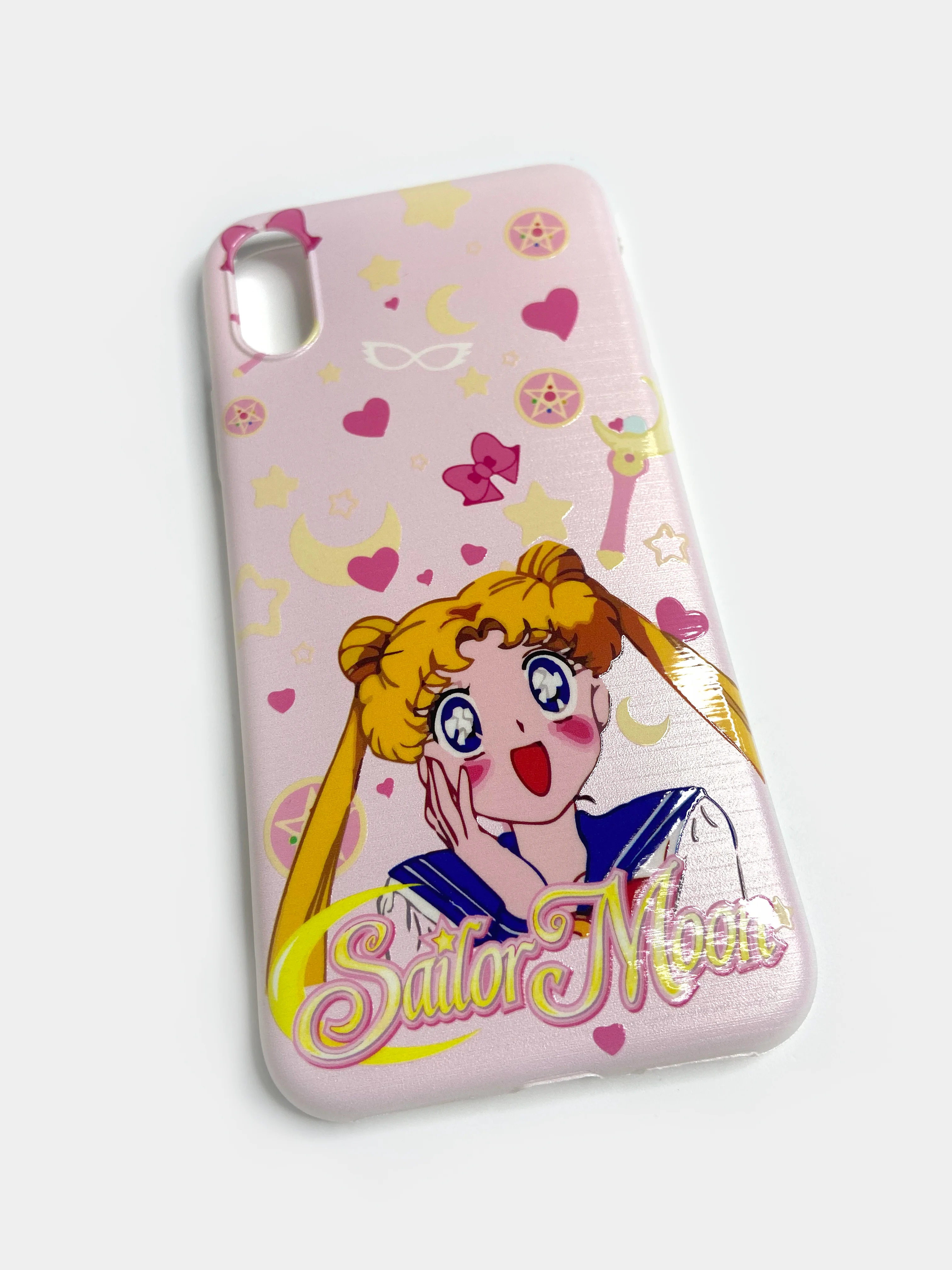 Конфетный чехол для iPhone X/XS с принтом Sailor Moon