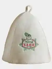 Шапка банная "Герой бани"