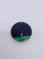 Зеленый попсокет Popsocket держатель для телефона и наушников, космос луна месяц свет небо звезда