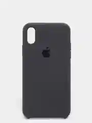 Угольный чехол Silicone Case для iPhone XS