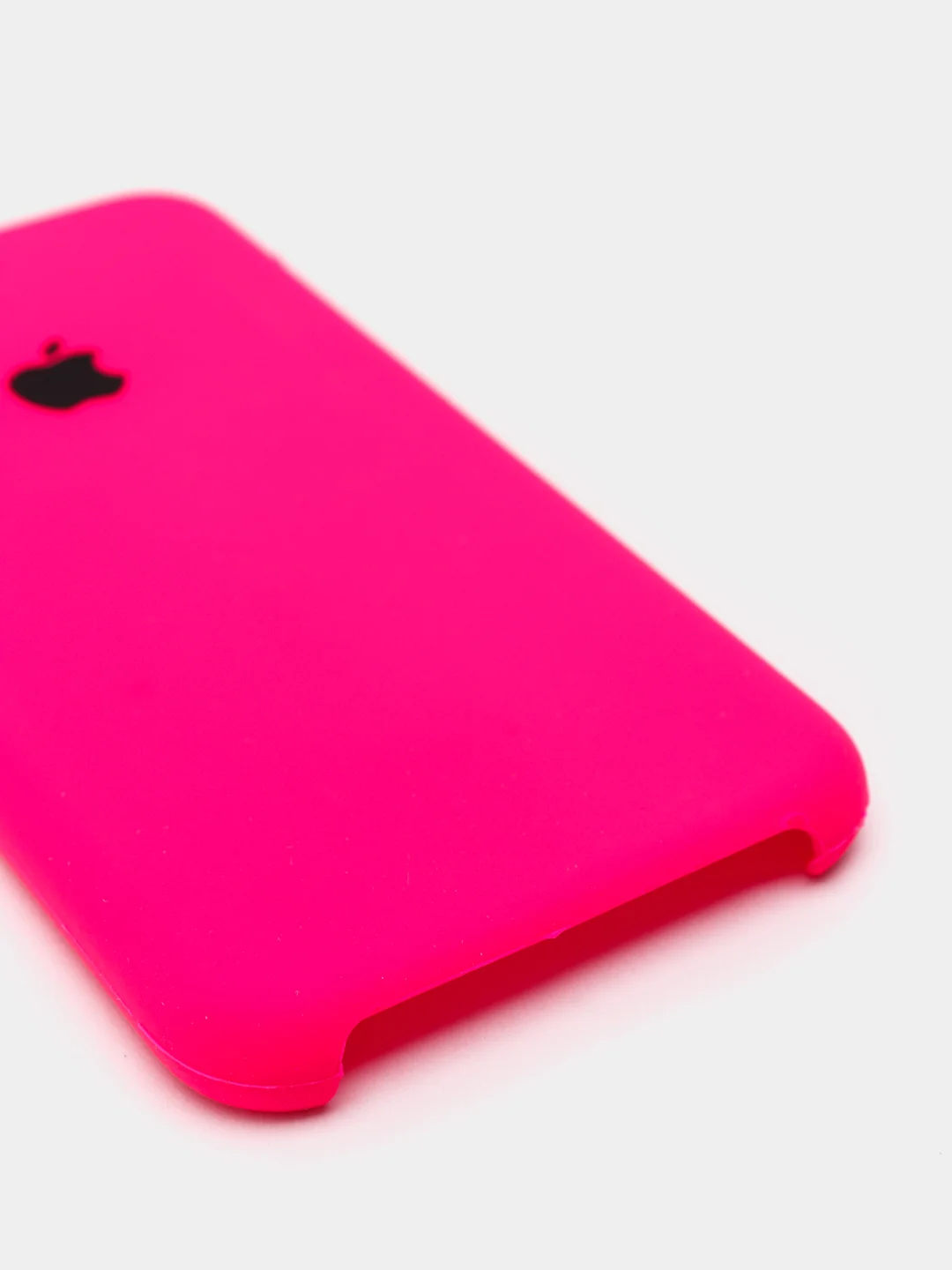 Багровый чехол Silicone Case для iPhone X/XS