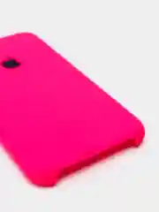 Багровый чехол Silicone Case для iPhone X/XS
