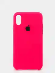 Фуксия чехол Silicone Case для iPhone X/XS