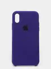 Фиолетовый чехол Silicone Case для iPhone X/XS
