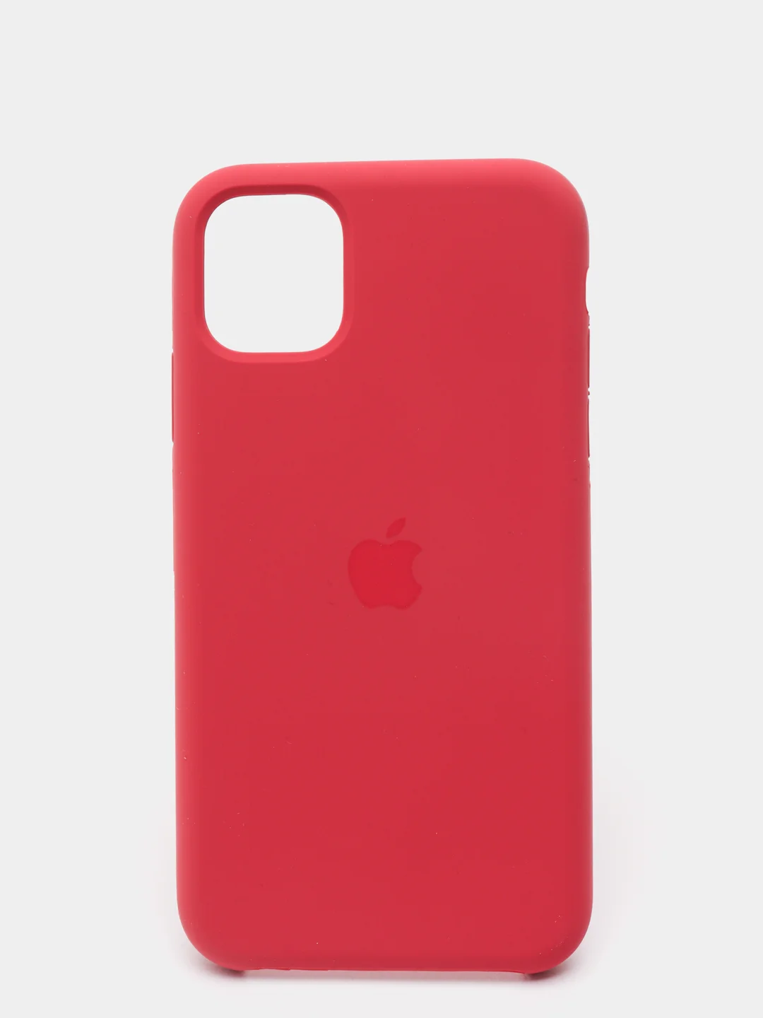 Красный чехол Silicone Case для iPhone 11