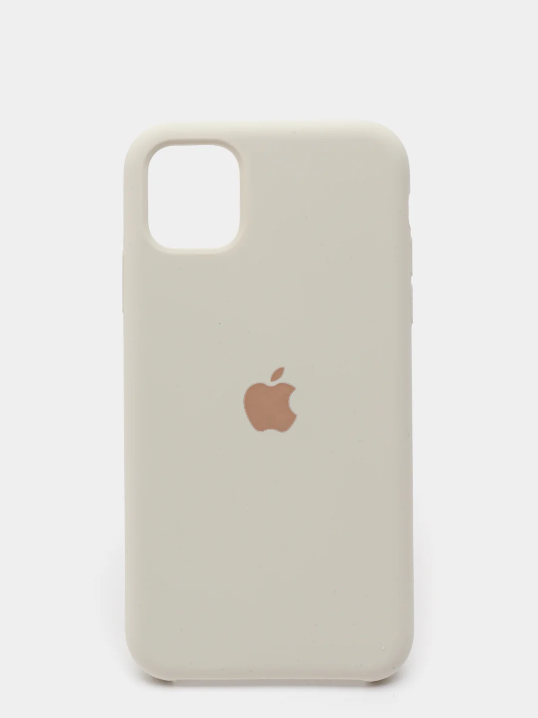 Серебряный чехол Silicone Case для iPhone 11 Pro