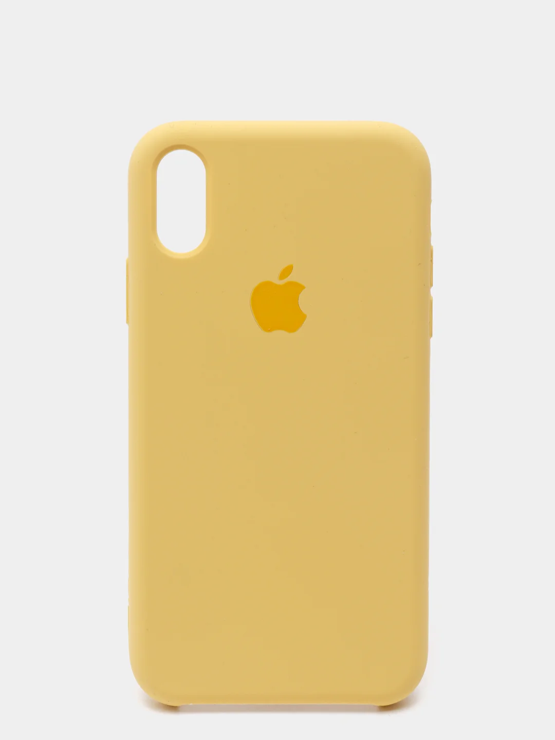 Лимонный чехол Silicone Case для iPhone XR