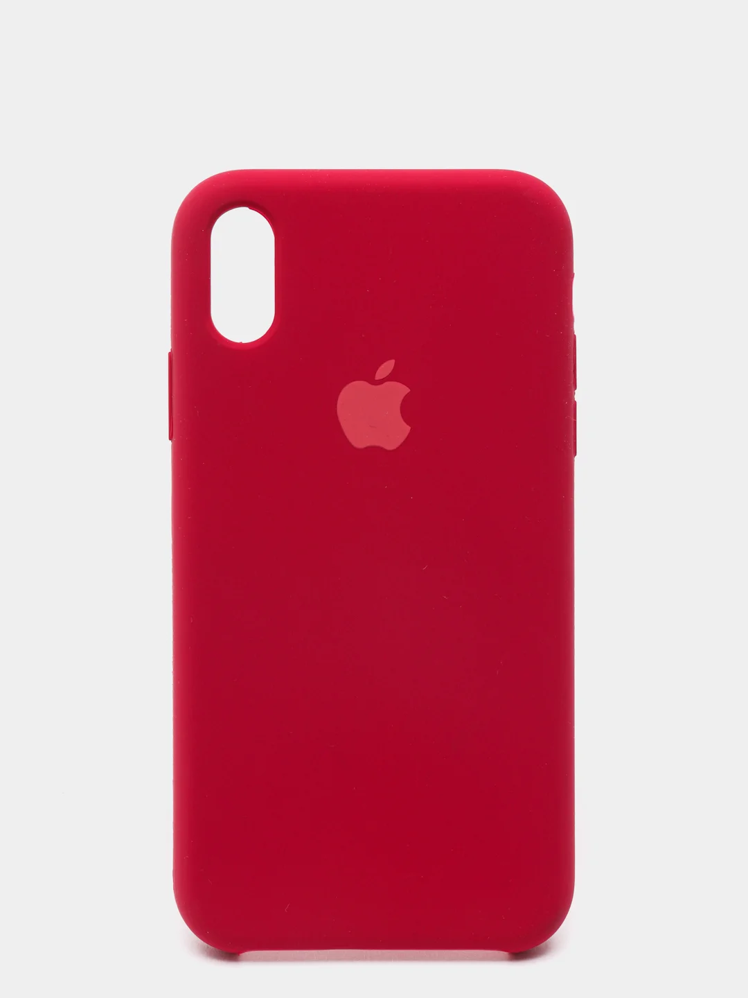 Багровый чехол Silicone Case для iPhone XR