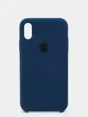 Темно-синий чехол Silicone Case для iPhone XR
