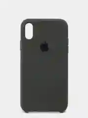 Коричневый чехол Silicone Case для iPhone XR