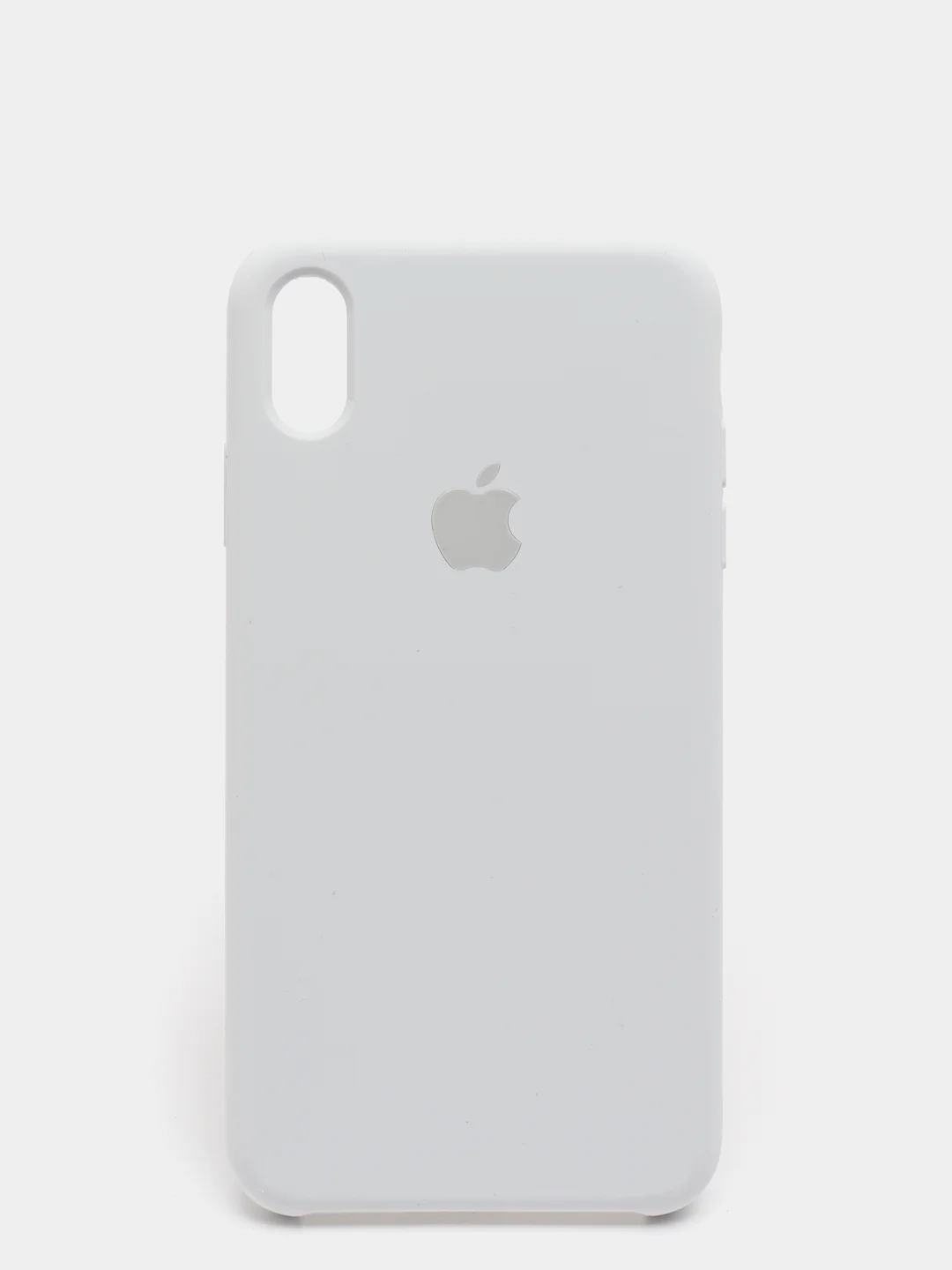 Белый чехол Silicone Case для iPhone XS Max