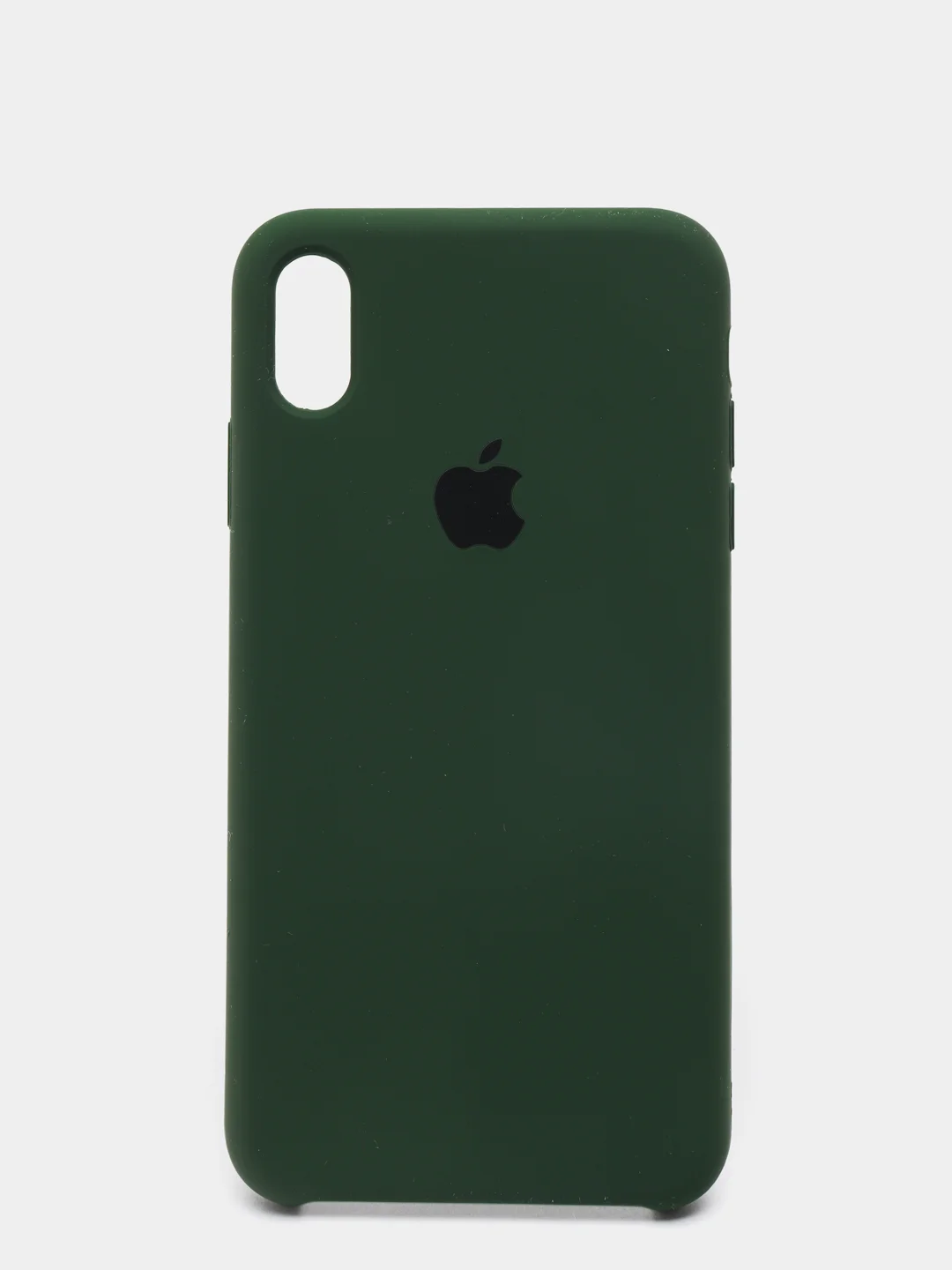 Зеленый чехол Silicone Case для iPhone XS Max