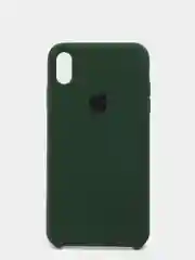 Зеленый чехол Silicone Case для iPhone XS Max