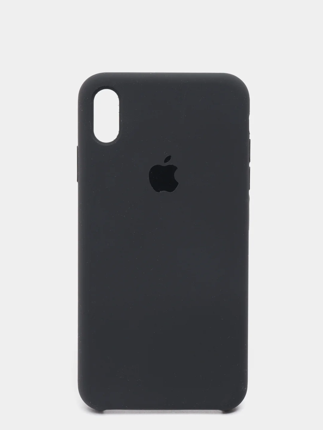 Угольный чехол Silicone Case для iPhone XS Max