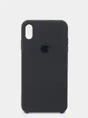Угольный чехол Silicone Case для iPhone XS Max