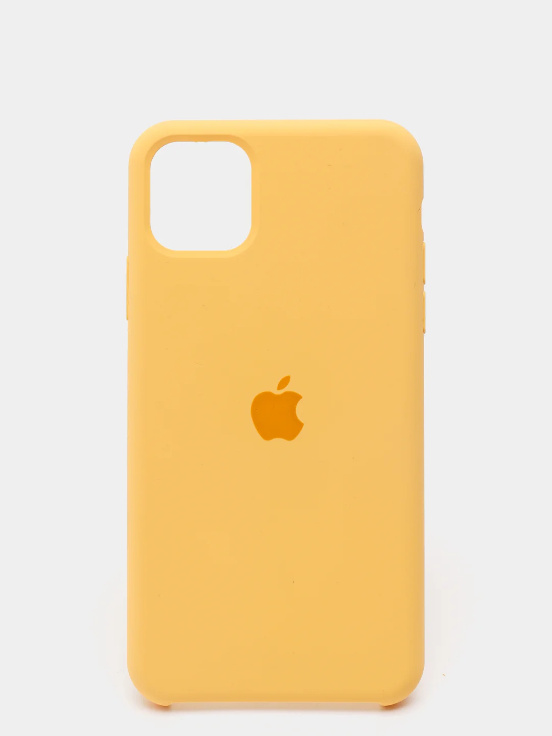 Желтый чехол Silicone Case для iPhone 11 Pro Max
