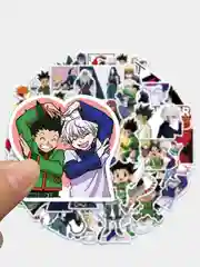 Стикерпак аниме "Hunter x hunter" №2, 50 шт, стикеры, наклейки, набор стиков, комплект